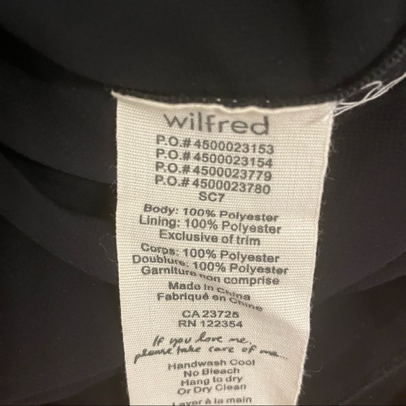 Aritzia Wilfred Black Tank Dress - Picture 4 of 7